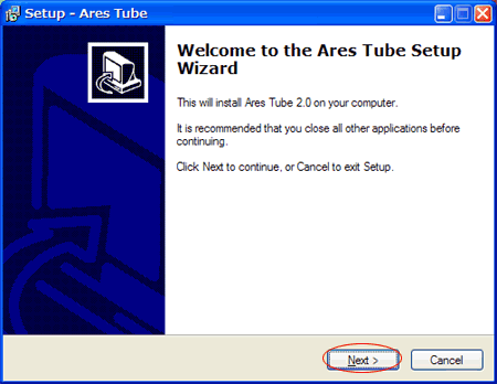 Ares Tubeインストール01