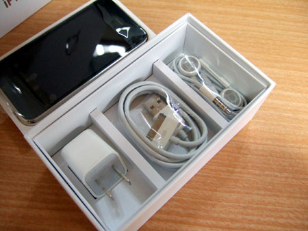 iPhone 3GSのおなじみの付録