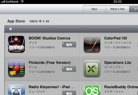 iPad apps 10000