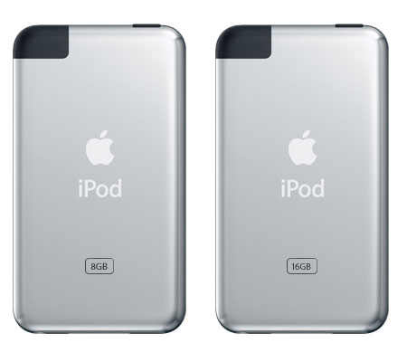 iPod touch(タッチ)の後ろ