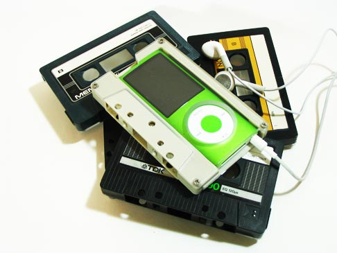 カセットテープ型iPod nanoケース2