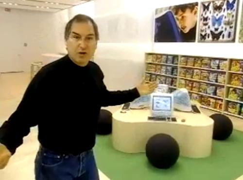 Jobs presen apple store movie