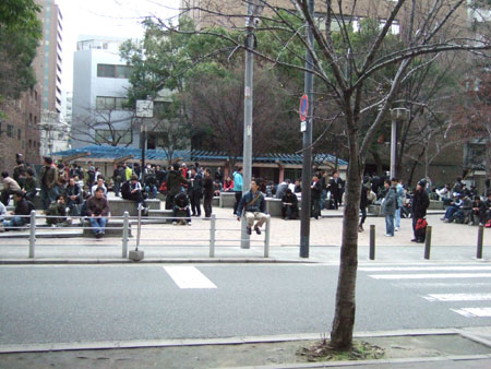 みなさんまだかまだかと待っているようでした。