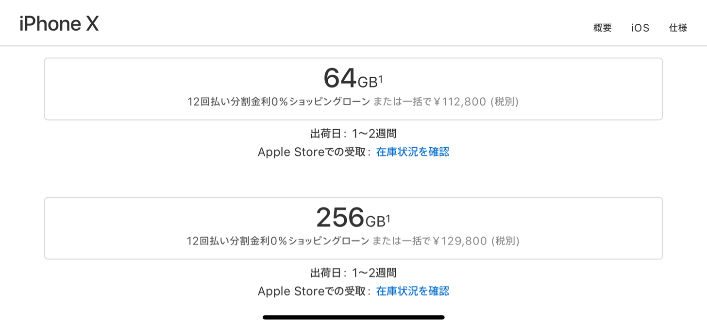 iPhone X