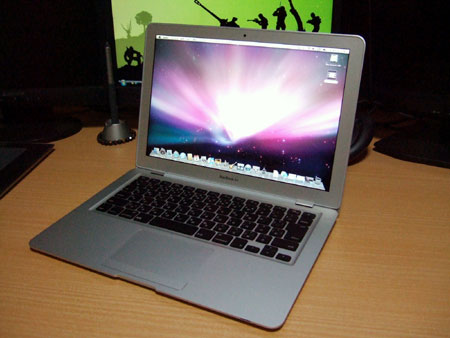 これがMacBook Airのデスクトップ